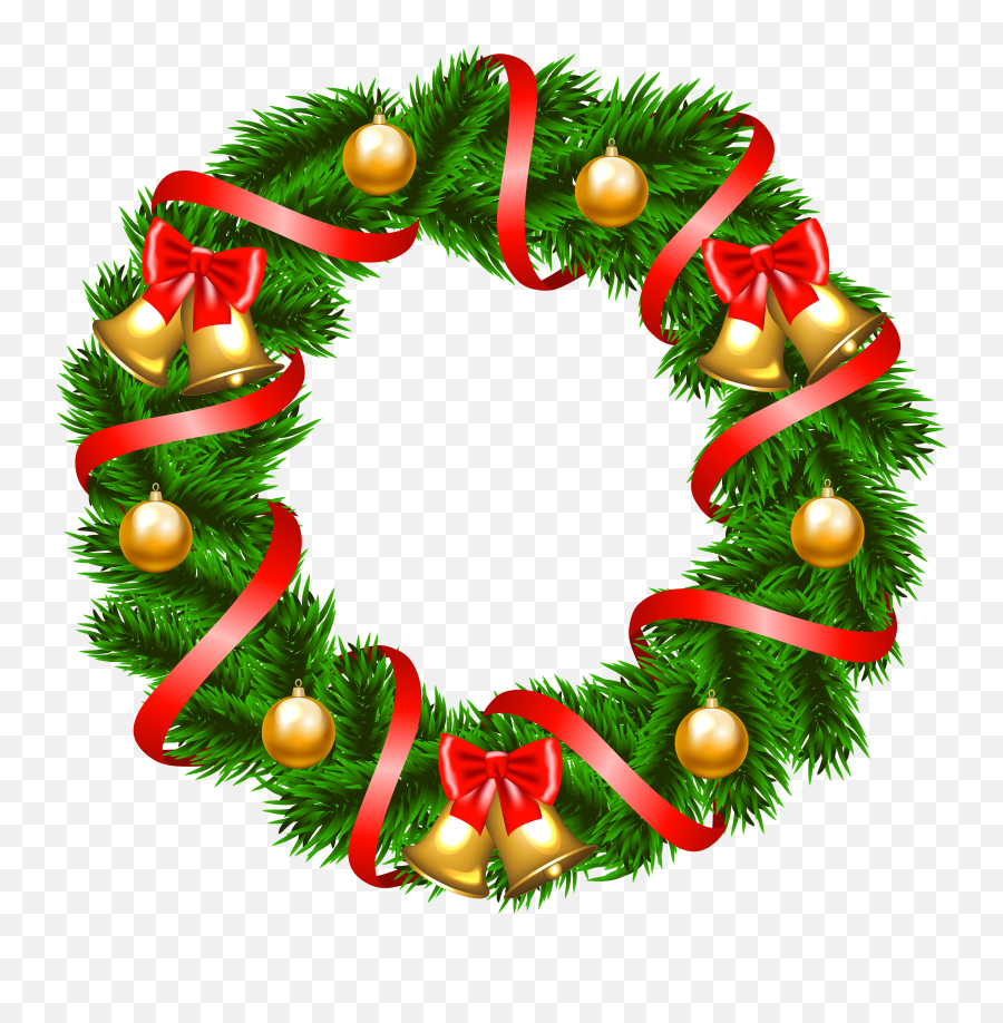 Christmas Wreath Wallpapers - Christmas Wreaths Images Clip Art Png,Christmas Wreath Vector Png
