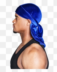 Snatched Flames Blue Velvet Durag - Durag Png,Durag Png