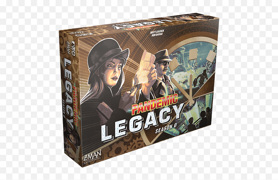 Pandemic Legacy Season 0 Z - Man Games Pandemic Legacy Season 0 Png,0 Png