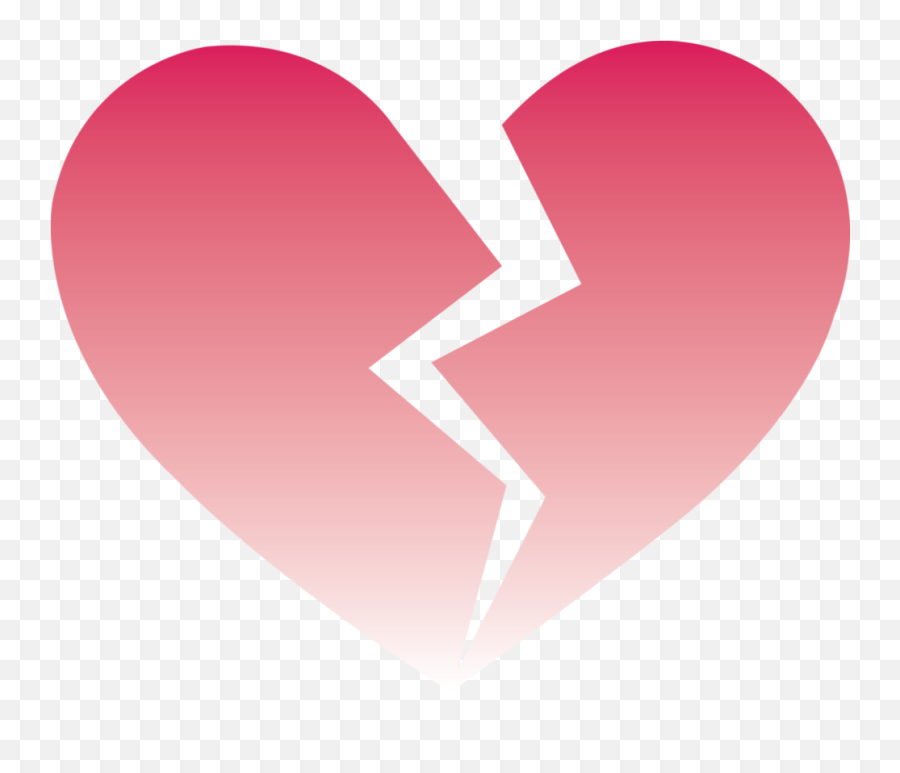 Pink Clipart Broken Heart Picture 1901484 - Pink Heart Broken Png,Transparent Broken Heart
