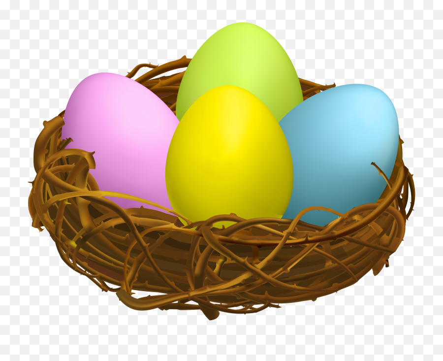 Nest Png - Nest With Eggs Clipart,Nest Png