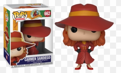 Carmen Sandiego Diamond Glitter Pop - Funko Pop Carmen Sandiego Png,Carmen Sandiego Logo