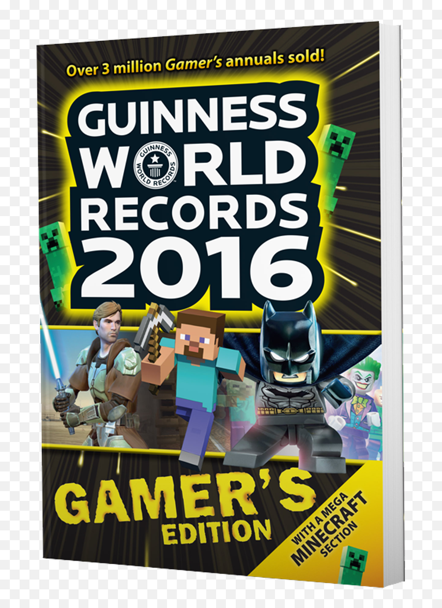 Gamer Edition - World Records Book Png,Guinness World Records Logo