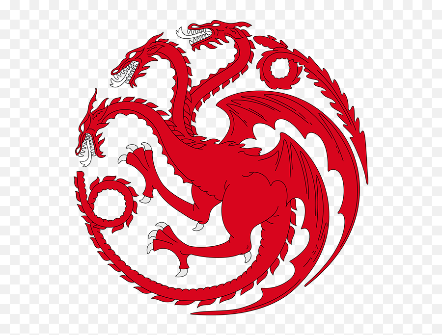 House Sigil Daenerys Targaryen - Game Of Thrones House Targaryen Sigil Png,Daenerys Targaryen Png