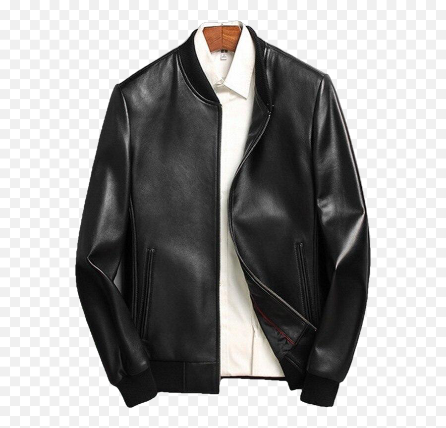 Gendry Genuine Black Aviation Men - Leather Png,Icon Leather Motorcycle Jackets