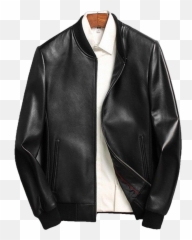 Gendry Genuine Black Aviation Men - Leather png