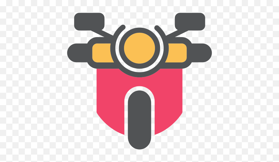 Motorbike Motorcycle Scooter Free Icon Of Transportation Flat - Resto Bar Png,Icon Motorcyle