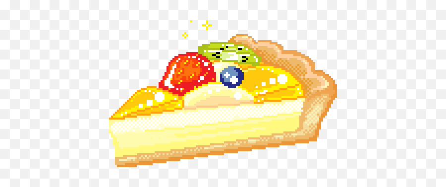 Pixel Art Food Anime - Cute Pixel Cake Transparent Png,Fruits Icon Pop Quiz