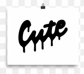 Graffiti Drip Png Banner Transparent - Calligraphy