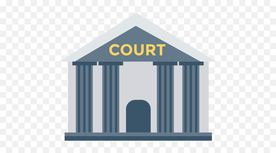 Courthouse - Court Building Icon Png,Court Icon Png