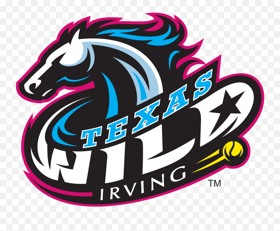 Texas Wild World Team Tennis Irving Tx Logo Design - Texas Wild Logo Png,Horse Logos