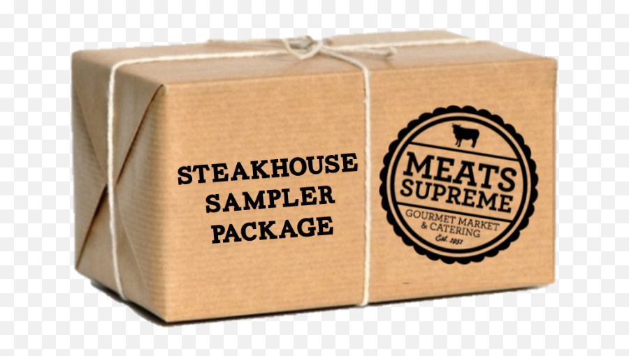 Meats Supreme Steakhouse Sampler Package U2014 Gourmet Catering U0026 Meat Market - Food House Png,Steak Png