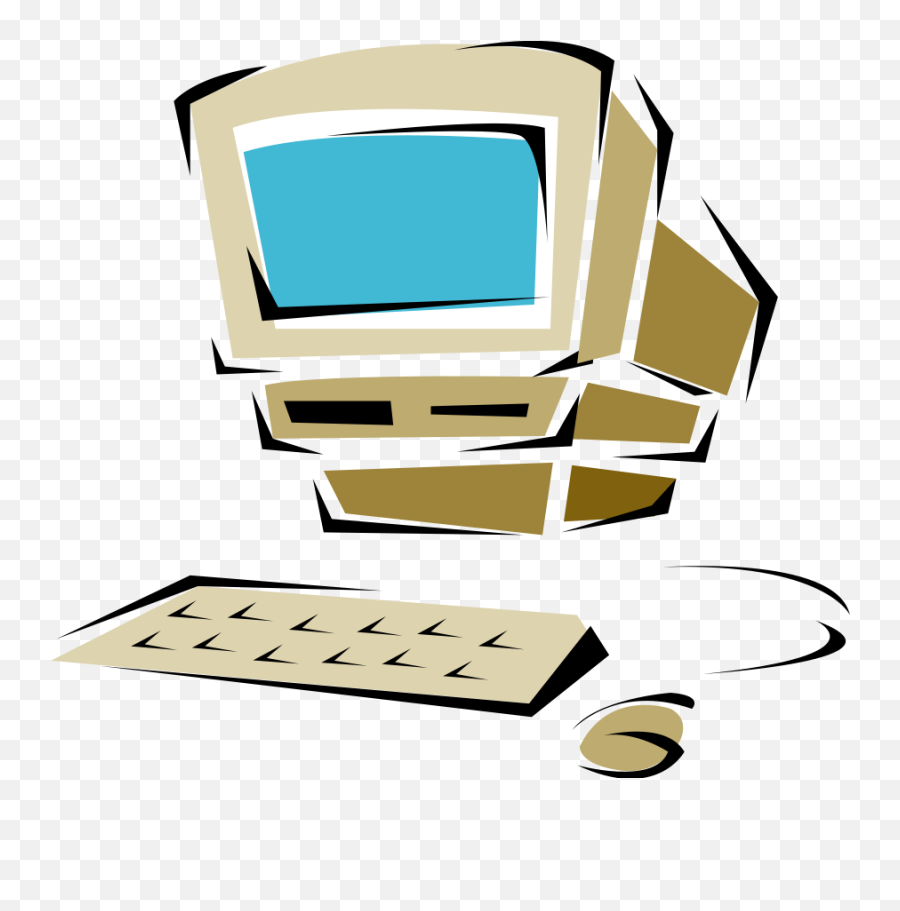 Computer Clip Art Free Clipart Images - Youth Computer Training Centre Png,Old Computer Png