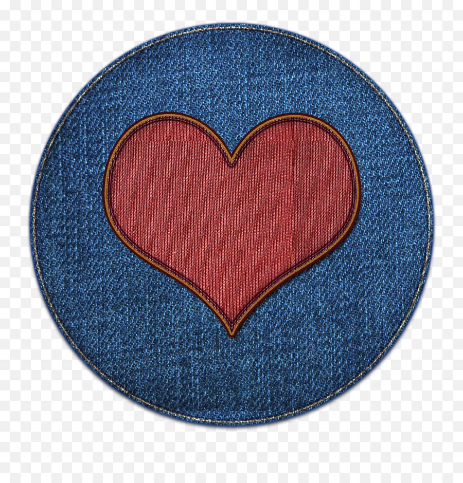 Heart Patch Icon - Girly Png,Bay Icon Denim