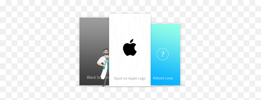 Phonerescue Features - Vertical Png,My Iphone Is Frozen On The Apple Icon