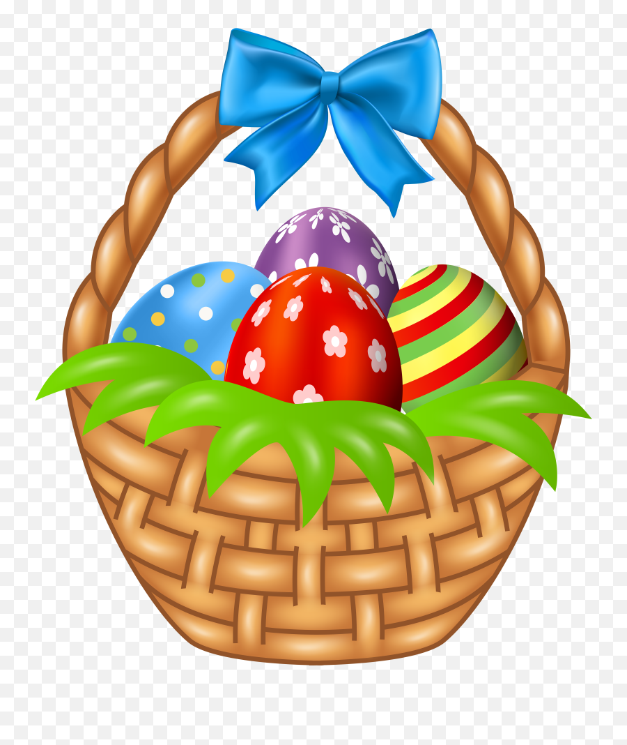 Clipart Easter Basket Png Transparent