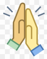 High Five Icon - Free Download Png And Vector Art,High Five Png