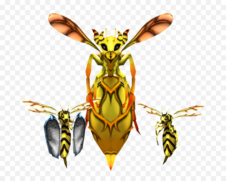 Wii - Centipede Infestation Wasp Queen The Models Resource Hornet Png,Wasp Png