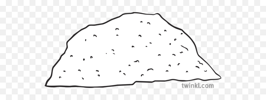 Pile Of Sand Ks1 Black And White Rgb - Line Art Png,Sand Pile Png