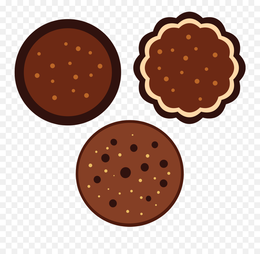 Chocolate Chip Cookie Clipart Free Download Transparent - Dot Png,Chocolate Chip Icon