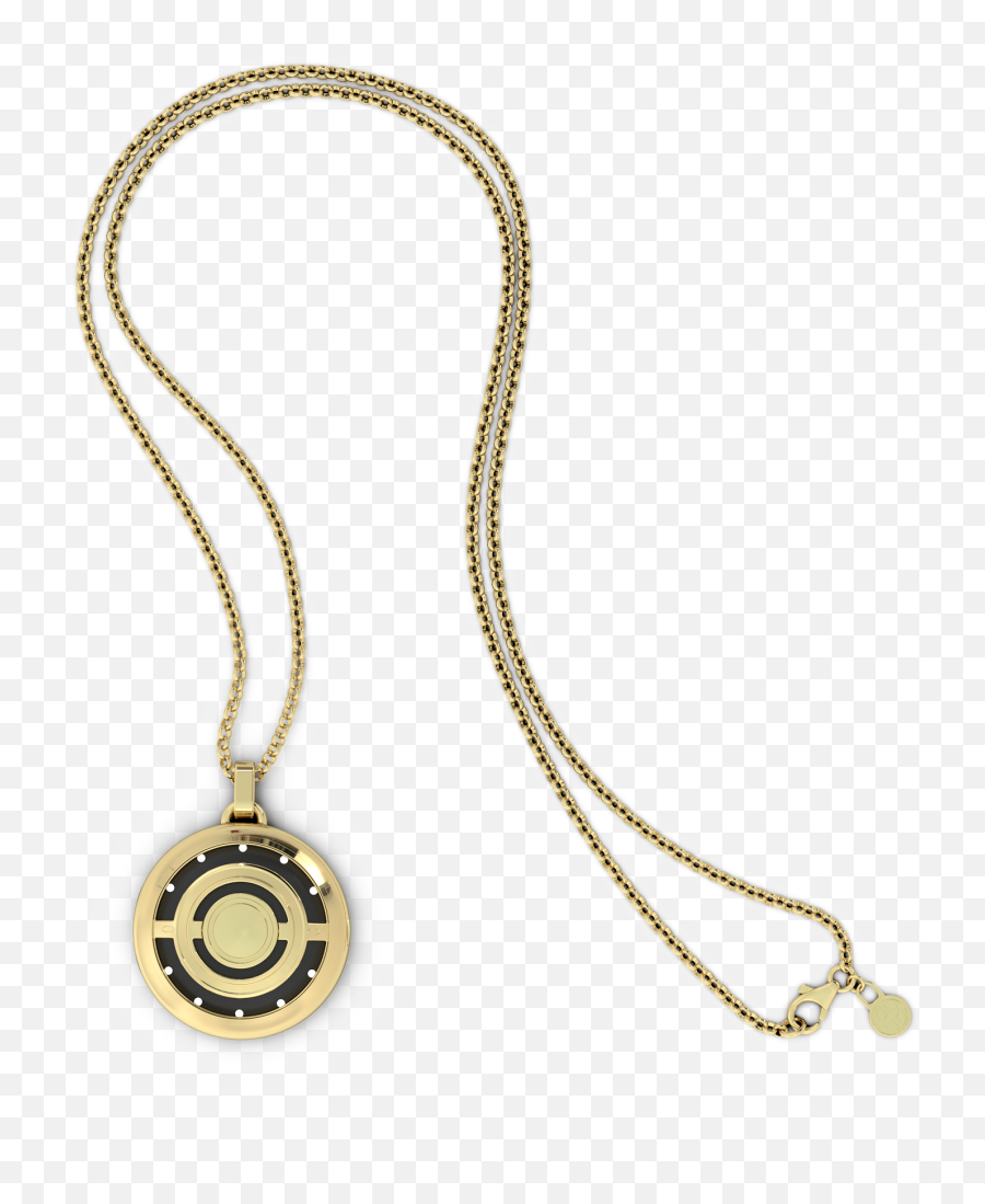 Misfit Shine Lumiérre Design Pendant With 18kt Gold Chain Plated - Locket Png,Gold Shine Png
