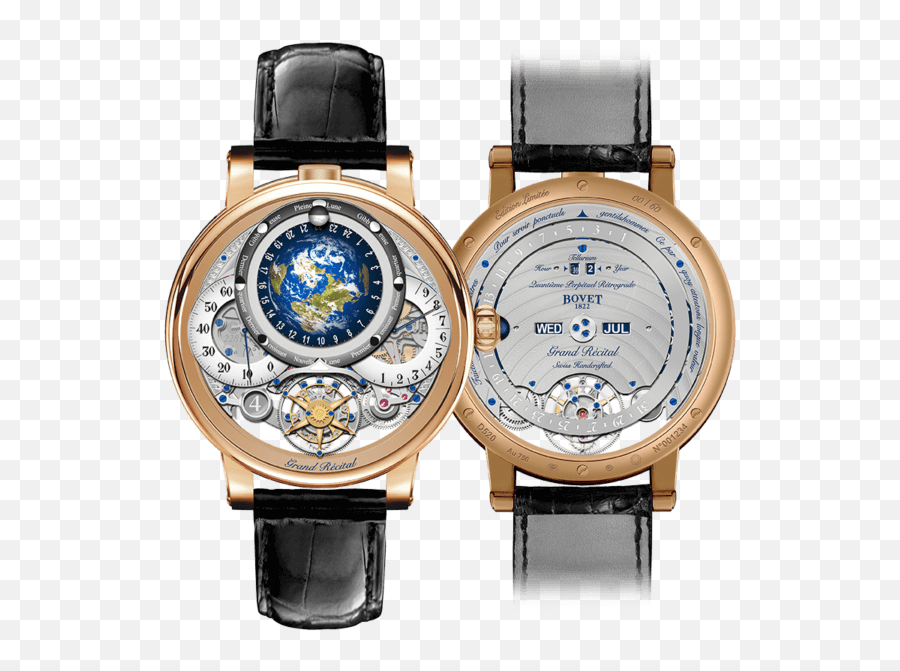 Bovet 1822 Swiss Handcrafted Watch - Bovet Récital 22 Grand Récital Png,Watch Transparent Background