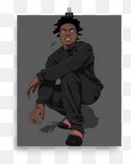 Kodak Black Poster - Drawings Of Kodak Black Png,Kodak Black Png