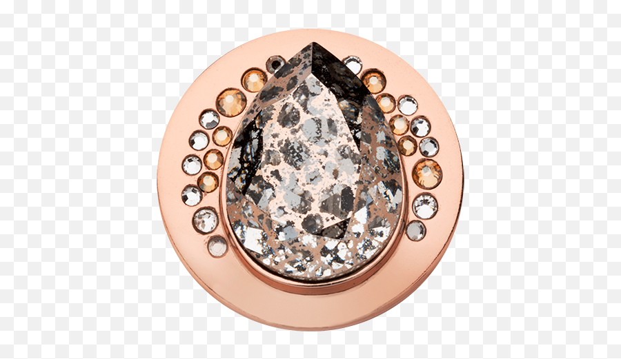Rose Gold Plated Coin - Diamond Png,Teardrop Tattoo Transparent