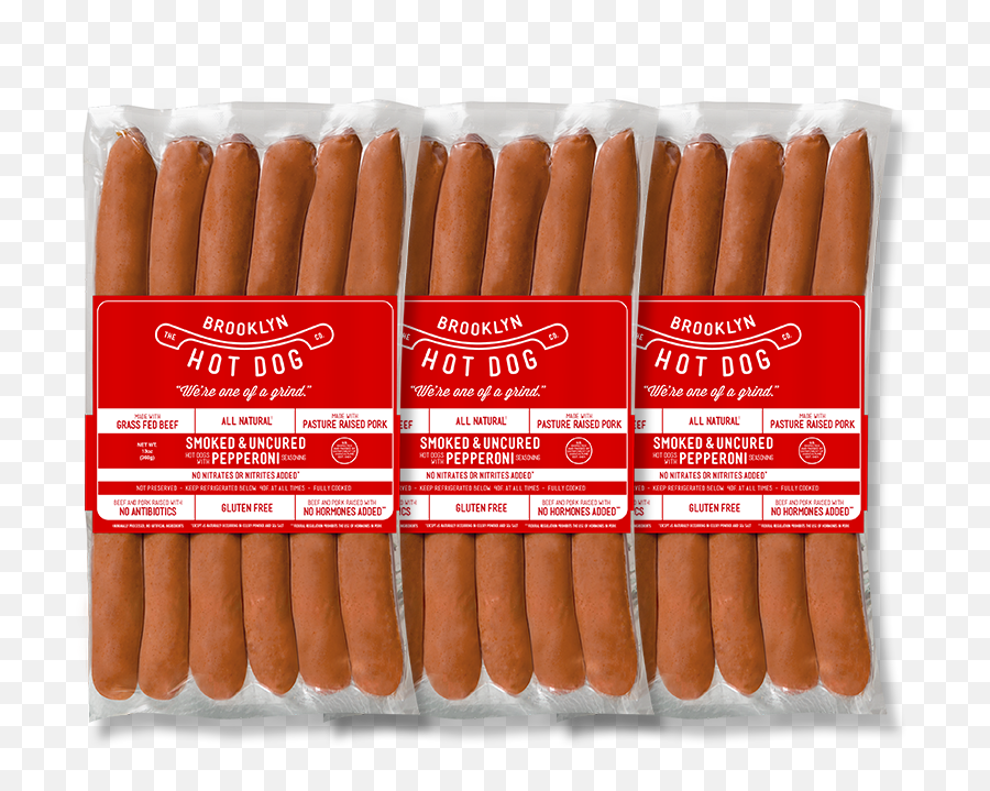 3 - Pack Pepperoni Png,Hotdog Transparent