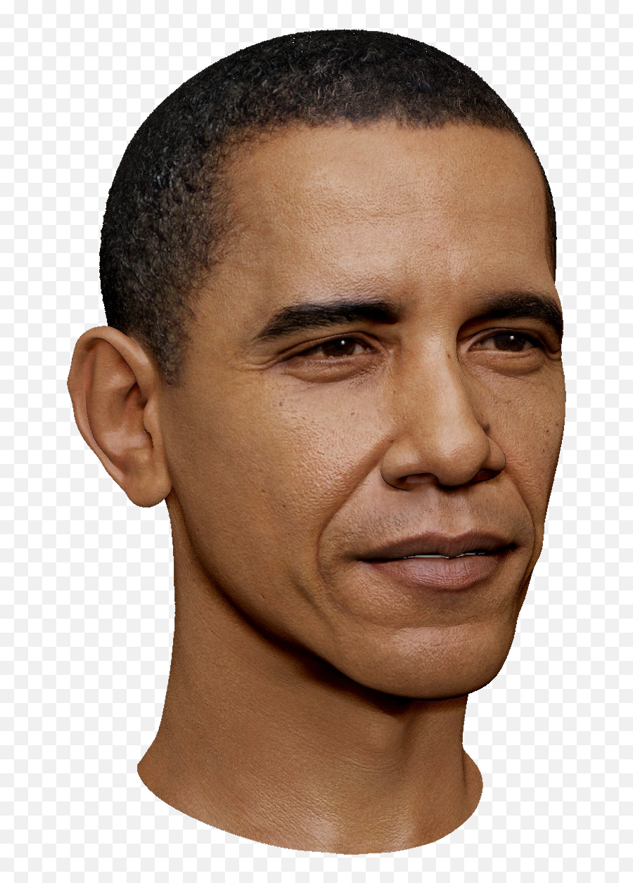 Obama Head Png - Obama Face Png,Head Png