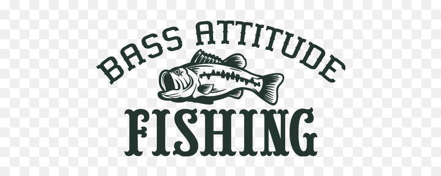 Download Hd Bass Attitude Fishing - Bass Png,Bass Fish Png