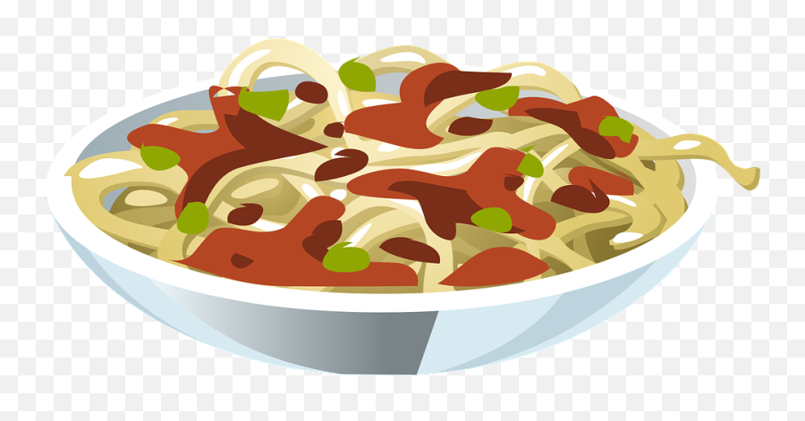 Pasta Spaghetti Italian - Food Dish Vector Png,Spaghetti Png