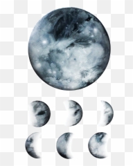 Amanda Merino From Tattly Temporary Tattoos - Moon Phases Illustration Png,Moon Phases Png
