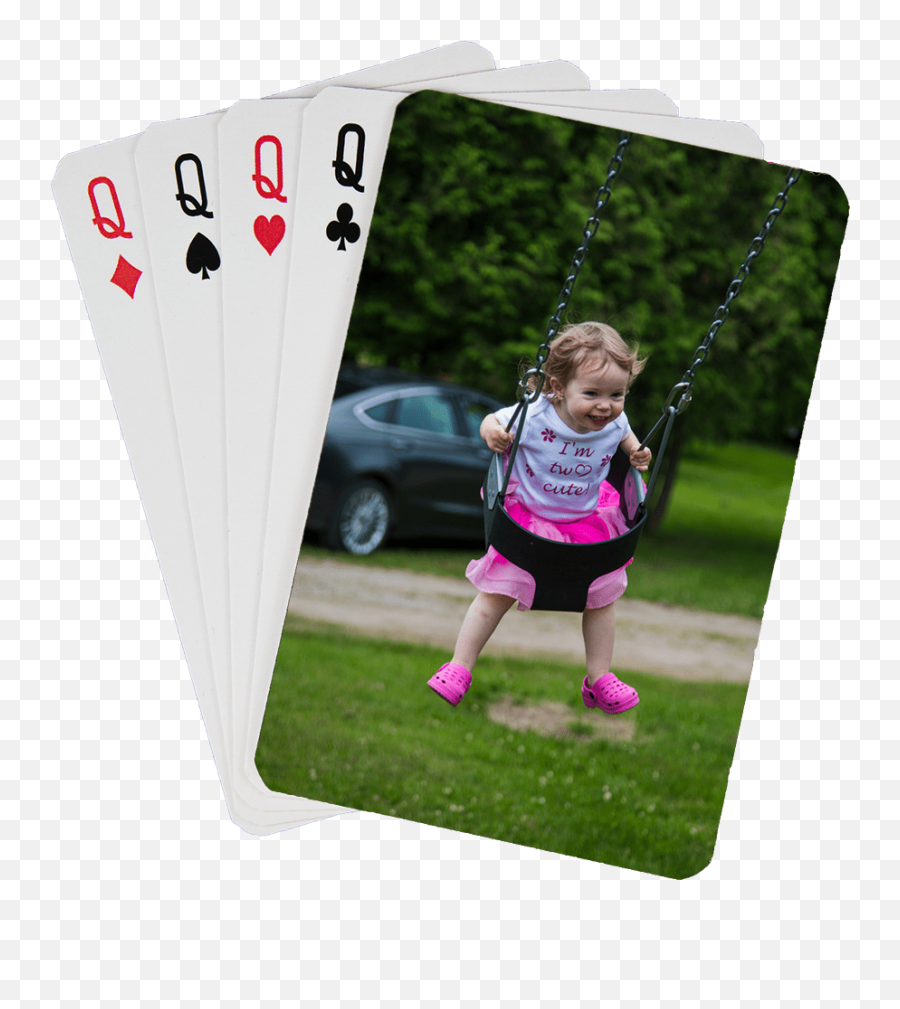Custom Playing Cards - Custom Photo Playing Cards Png,Deck Of Cards Png