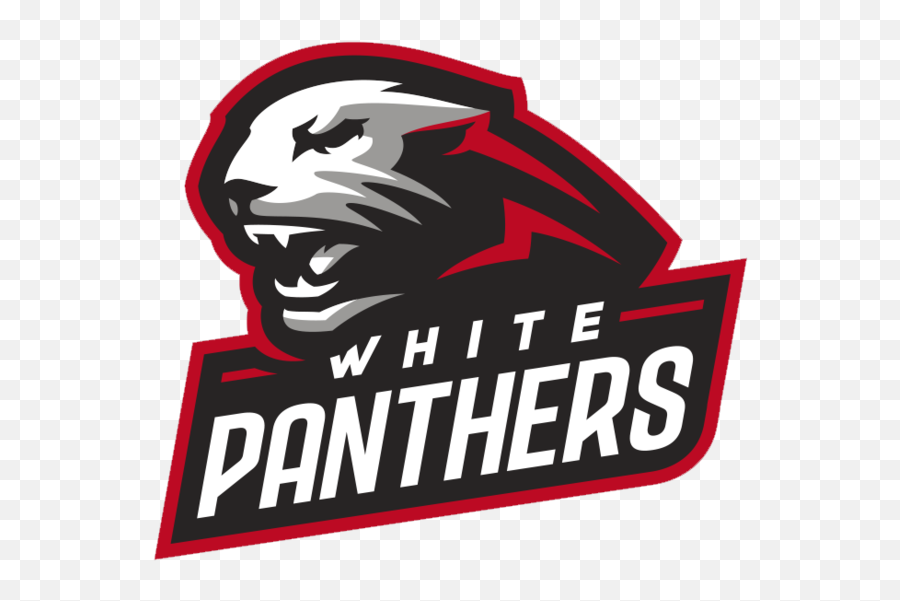White Panthers Logo Clipart - White Panthers Esports Png,Panthers Logo Png