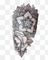 Lotus Tattoo Png - Danish Zehen Hand
