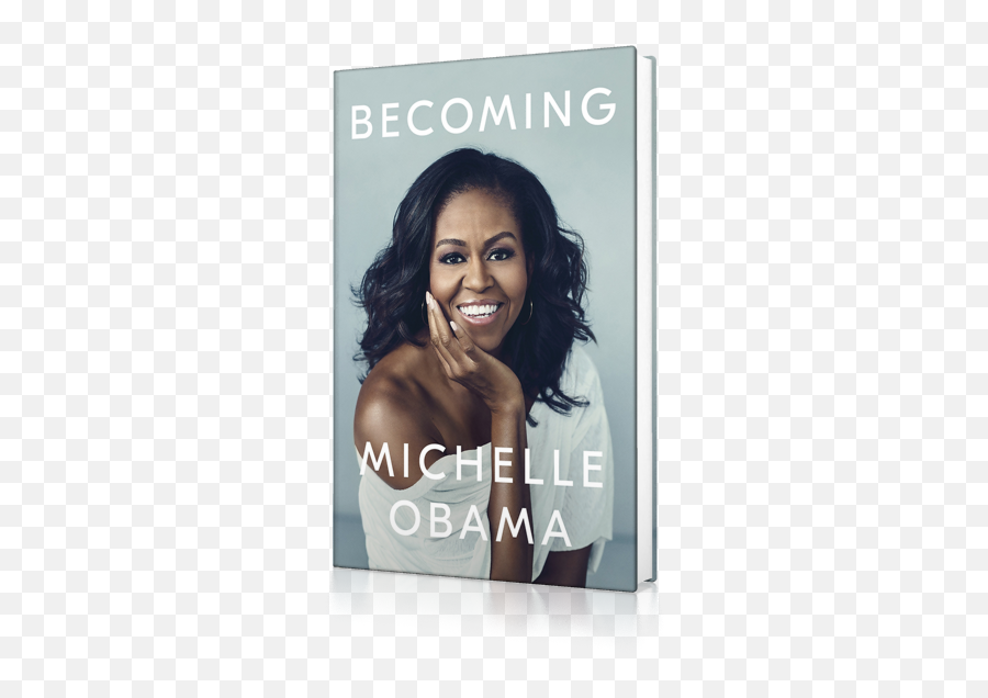 Becoming - Becoming Michelle Obama Book Club Png,Michelle Obama Png