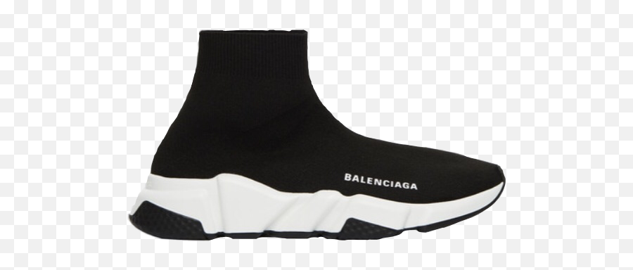 Balenciaga Shoe Shoes Png Niche Nichememe Freetoedit - Balenciaga Speed Trainer Mid Logo,Shoes Png