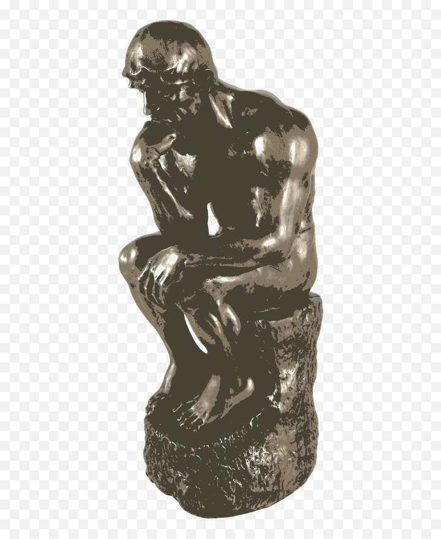 Sculptures Home Décor The Thinker Statue 8688 Svcstorg - Thinker Statue Png,The Thinker Png