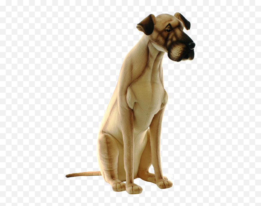 Hansa Great Dane Stuffed And Looks Dog Statue - Great Dane Soft Toy Png,Great Dane Png