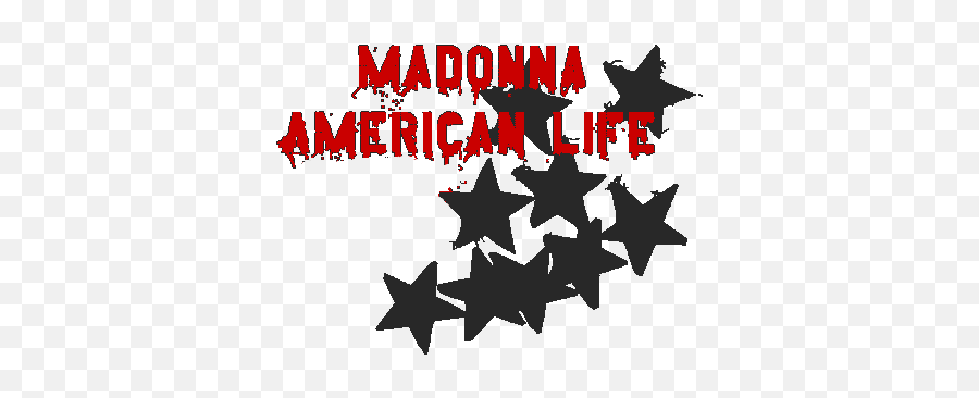 American Life - Madonna American Life Logo Png,American Stars Png