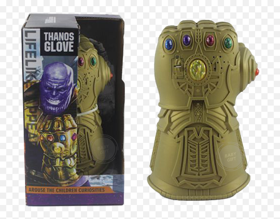 Thanos Glove Hero Attack Toy For Kids With Gemstone Light - Hero Attack Thanos Glove Png,Thanos Glove Png