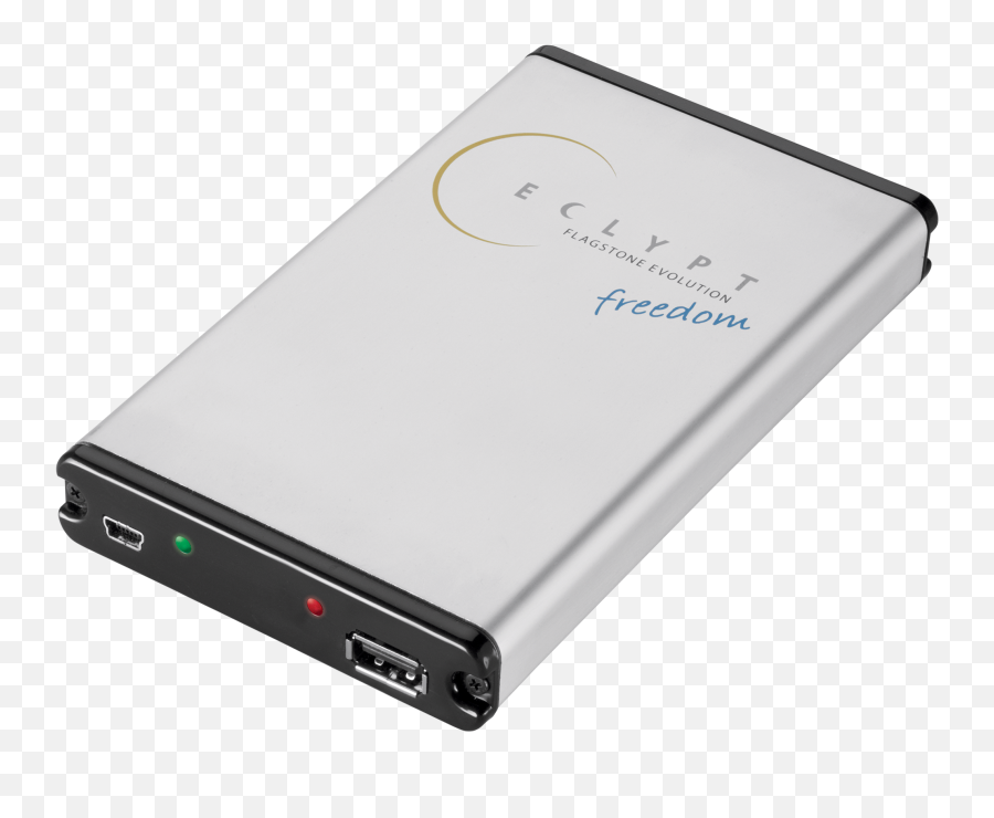 Download Hd Eclypt Freedom Encrypted External Hard Drive - Hard Disk Drive Png,Hard Drive Png