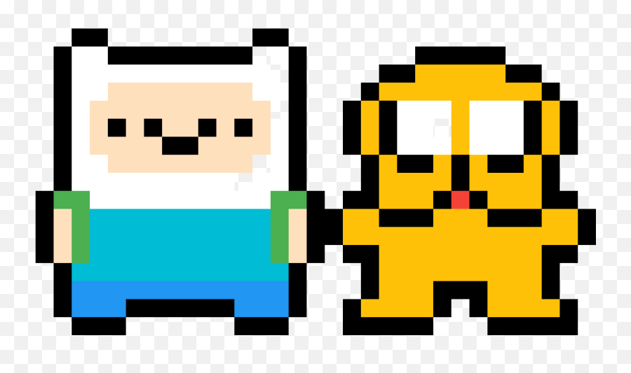 Download Finn And Jake - Minecraft Glasses Pixel Art Png,Jake Png