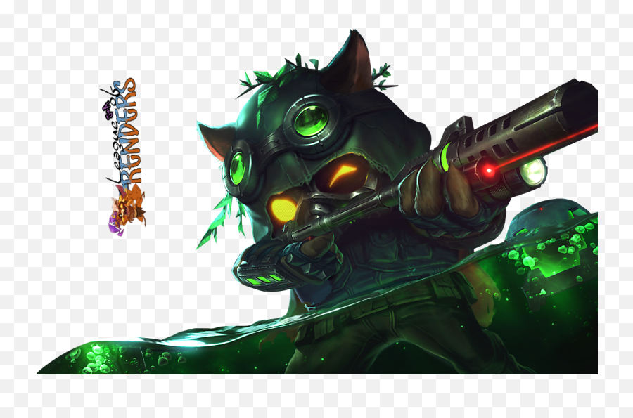 League Of Legends Teemo Skins - Teemo Omega Squad Png,Teemo Png