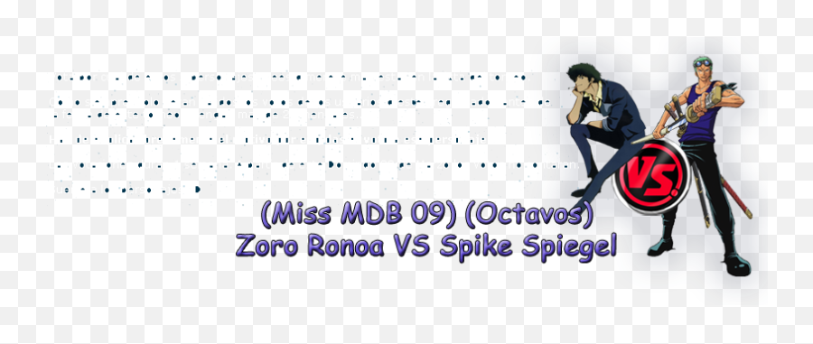 Download Zoro Ronoa Vs Spike Spiegel - Roronoa Zoro Png,Spike Spiegel Png