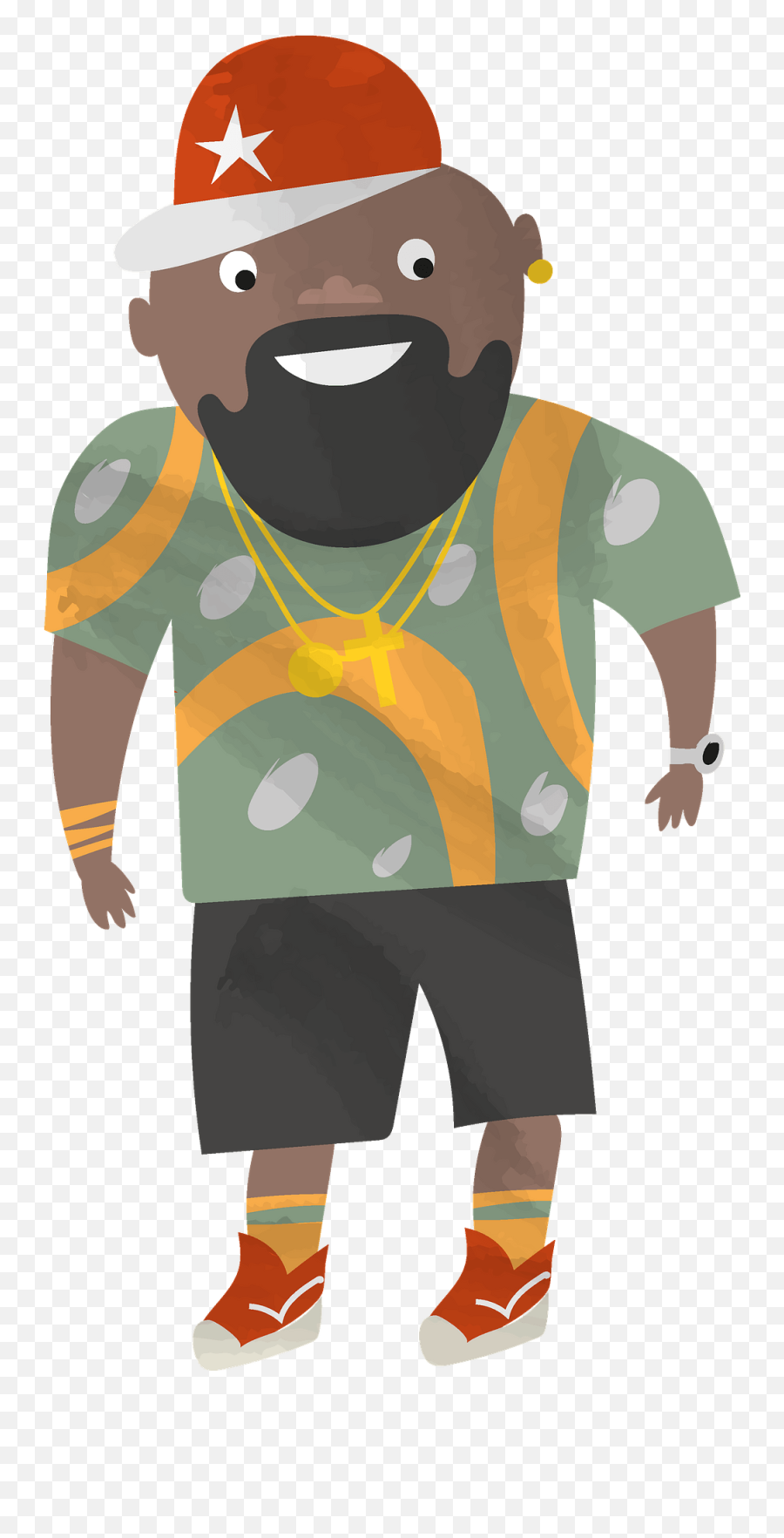 Rapper Clipart Free Download Transparent Png Creazilla - Illustration,African American Png