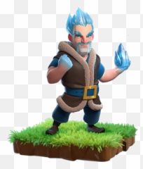 Ice Wizard Clash Of Clans Wiki Fandom - Clash Royale Png,Wizards Png