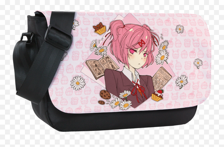 For Fans By Fansnatsuki Manga Sublimated Messenger Flap - Mlp Messenger Bag Png,Natsuki Png