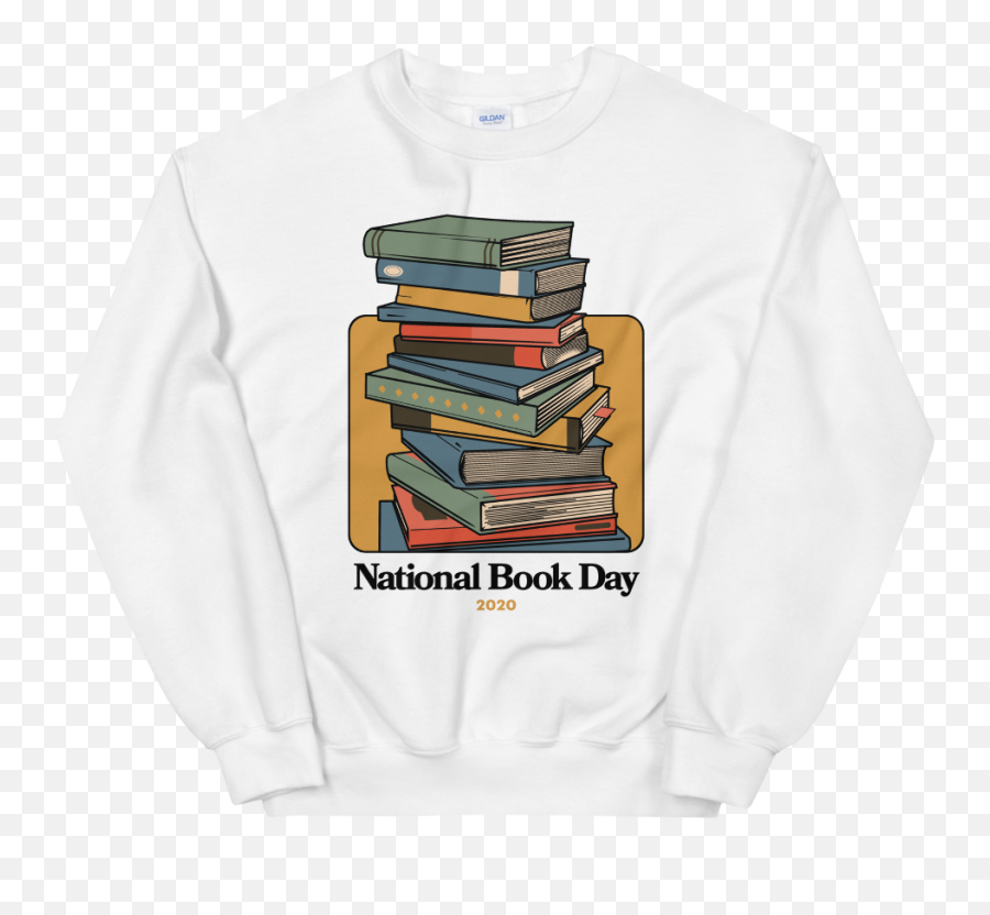 Buzzfeed Stack Ou0027 Books Book Day Sweatshirt - National Bank Of New Zealand Png,Stack Of Books Png